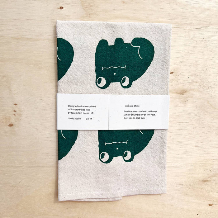 Frog Tea Towel - Nice Life