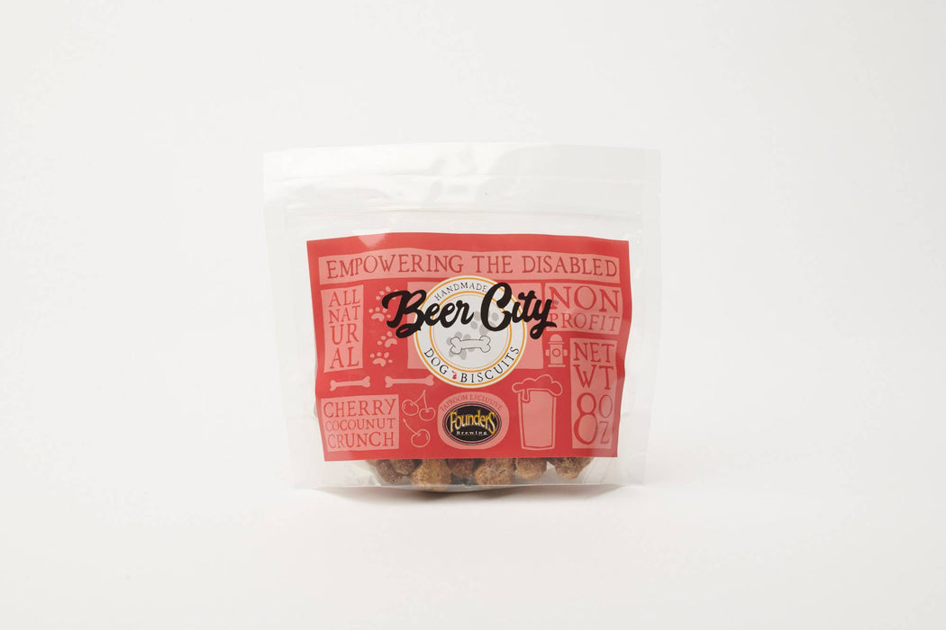 Cherry Coconut Crunch Dog Biscuits - Beer City