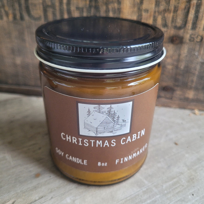 Christmas Cabin Candle - Finnmaker