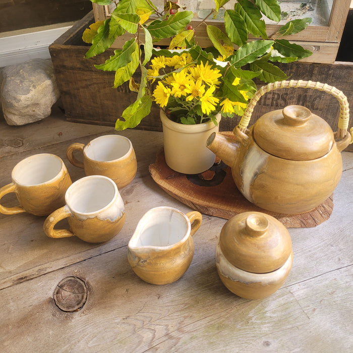 Cozy Little Tea Set by Christian Leathers