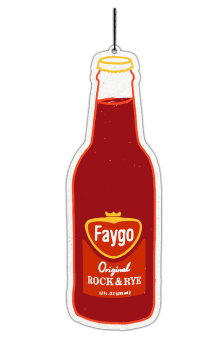 Faygo Rock & Rye Air Freshener - City Bird