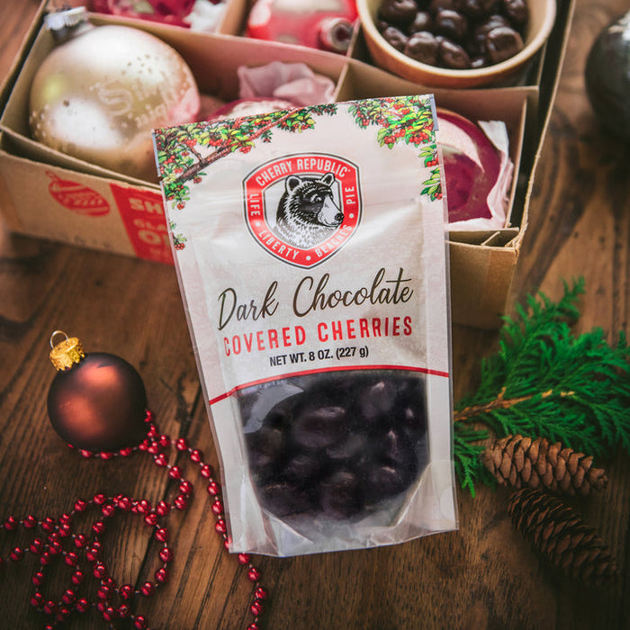 Dark Chocolate Covered Dried Cherries - Cherry Republic