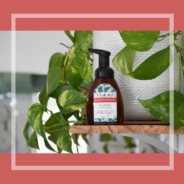 Foaming Soap: Grapefruit Patchouli - Tiani Body Care