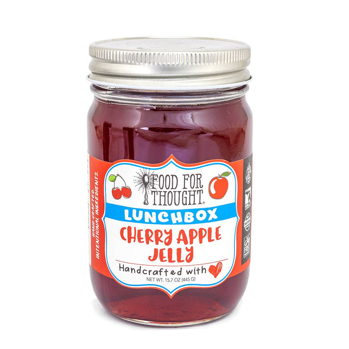 Cherry Apple Lunchbox Jelly - Food for Thought
