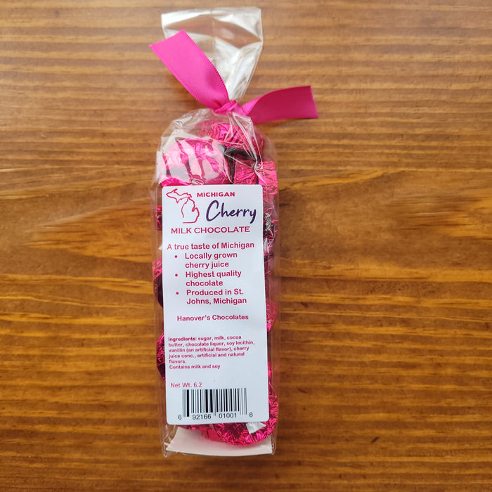 Michigan Cherry Milk Chocolates - Hanover's