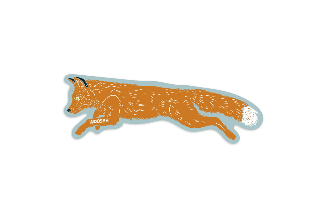 Woosah Outfitters - Red Fox Sticker
