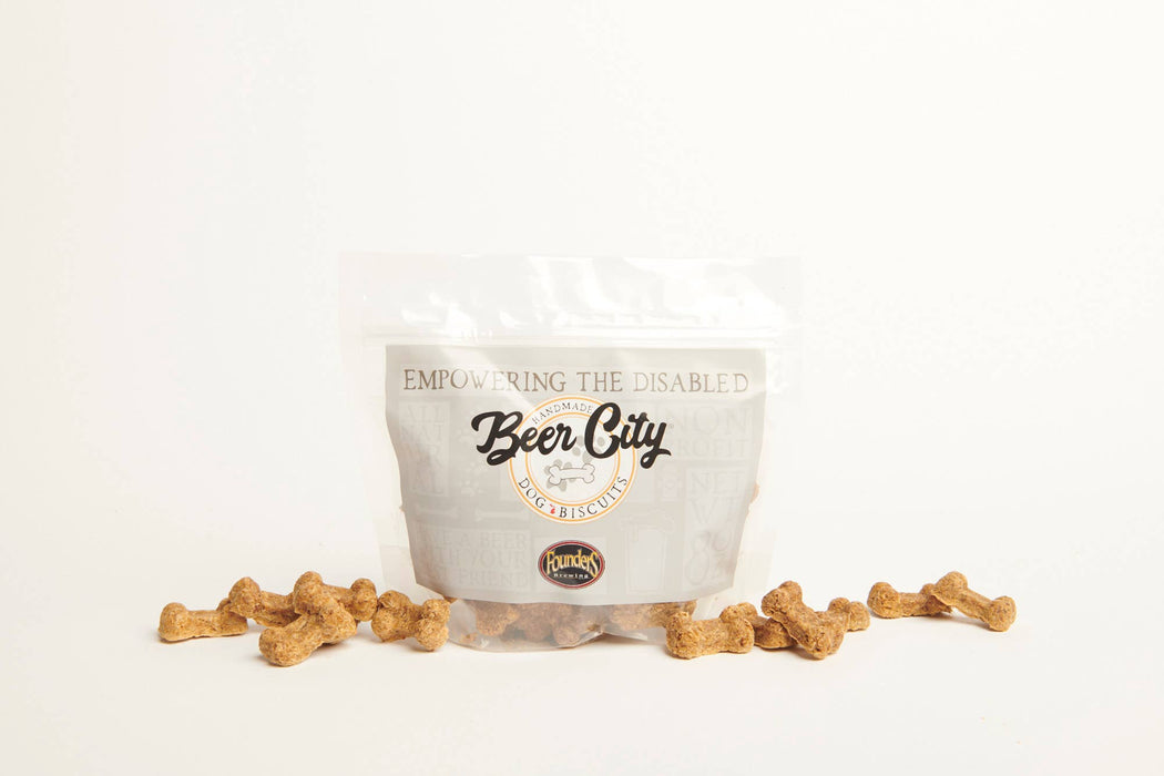 Peanut Butter Dog Biscuits - Beer City