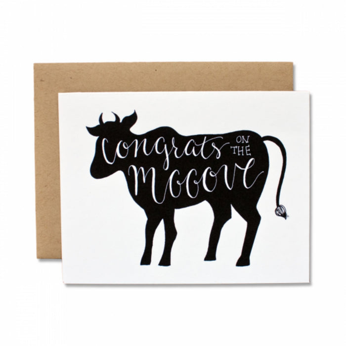 Congrats on the Mooove Card by Dear Ollie
