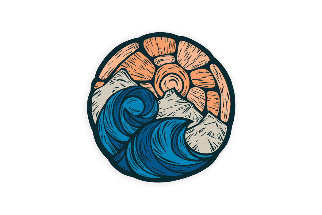 Woosah Outfitters - Mosaic Sticker