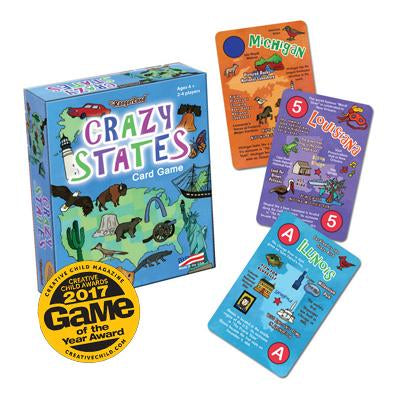 Crazy States Card Game - Jr. Rangerland