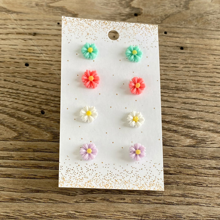 Daisy Stud Earring Pack - The Earring Boutique