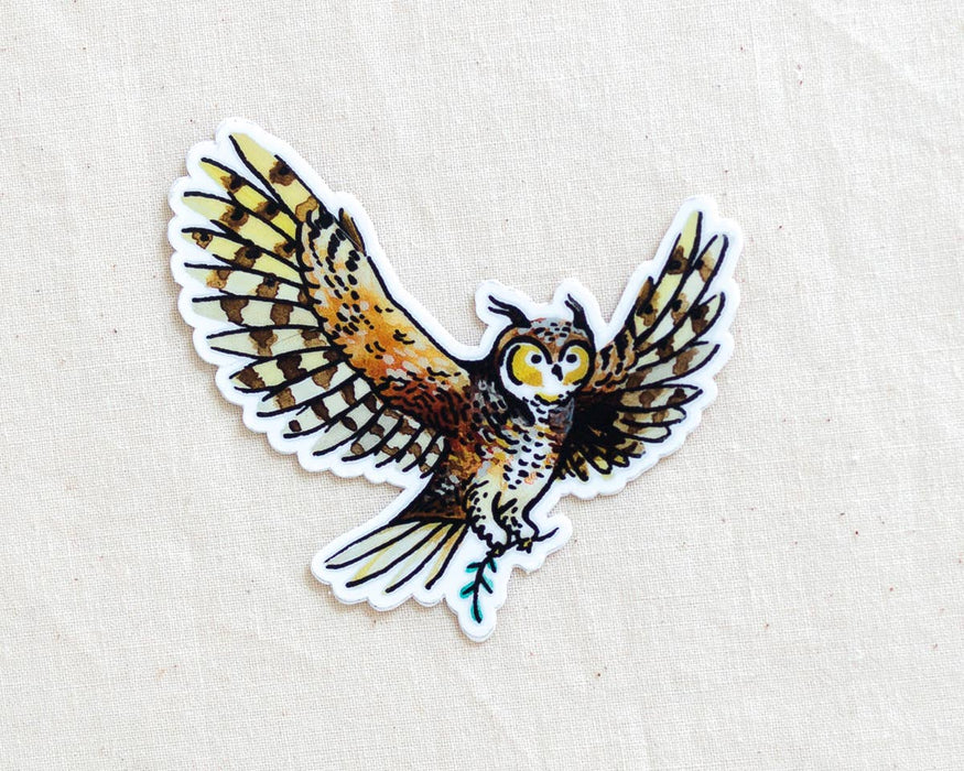 Owl Sticker by Wildship Studio