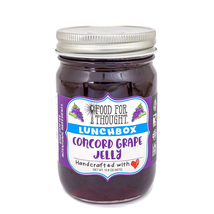 Concord Grape Lunchbox Jelly - Food for Thought