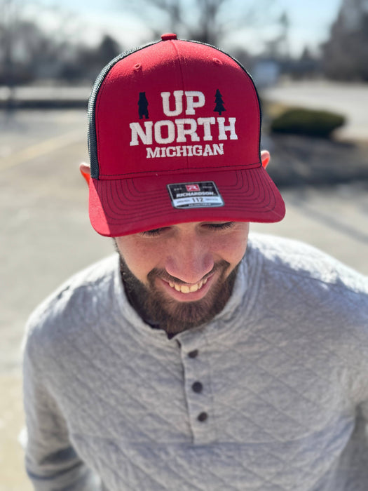 Up North Trucker Hat - Michigan Mittens