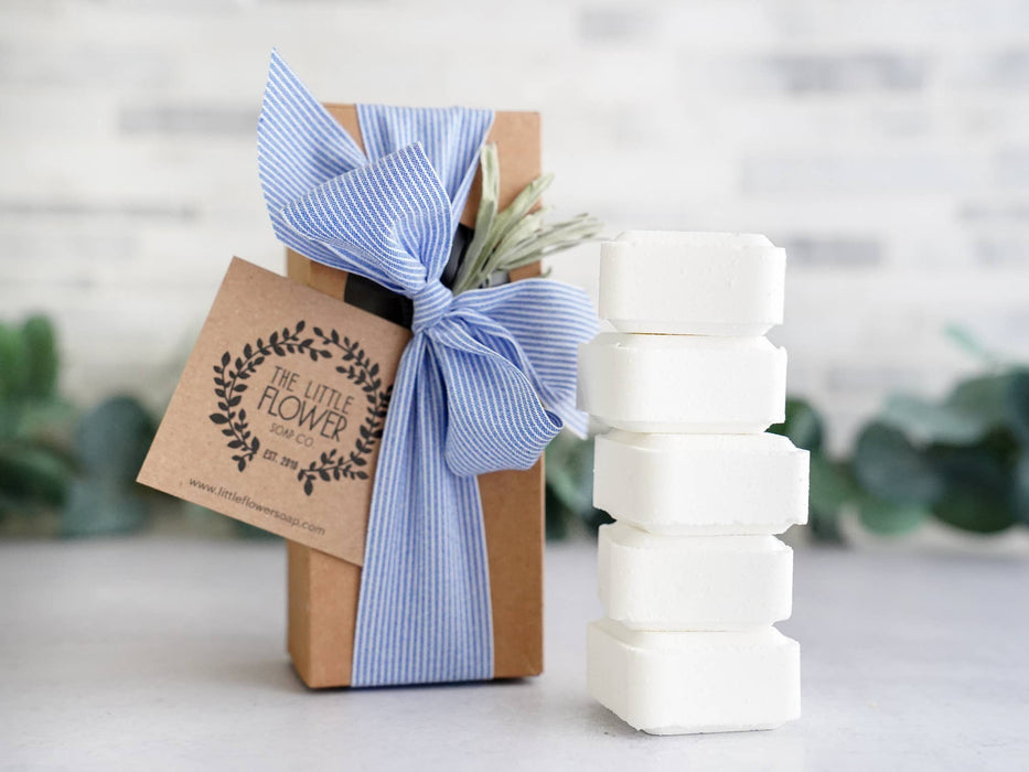 Shower Steamers Gift Set of 5 by Little Flower Soap Co.