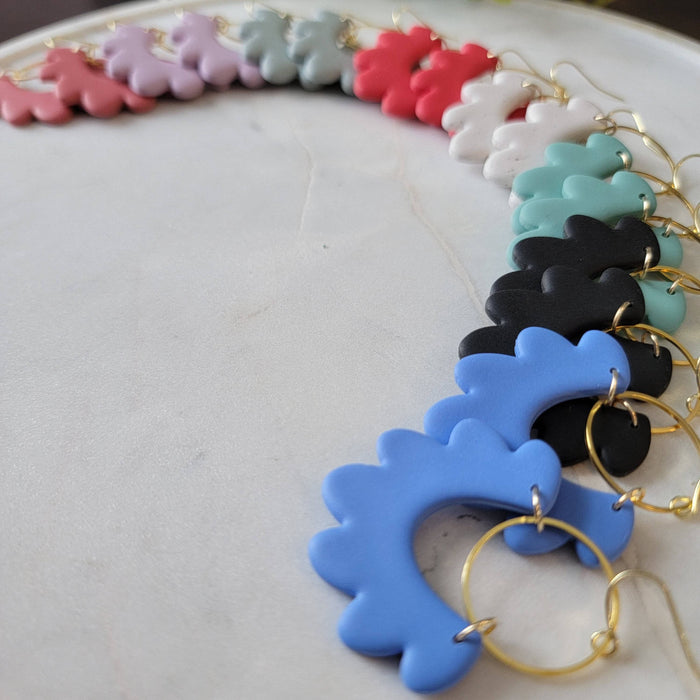 Kiki Earrings - Cayenne and Cake