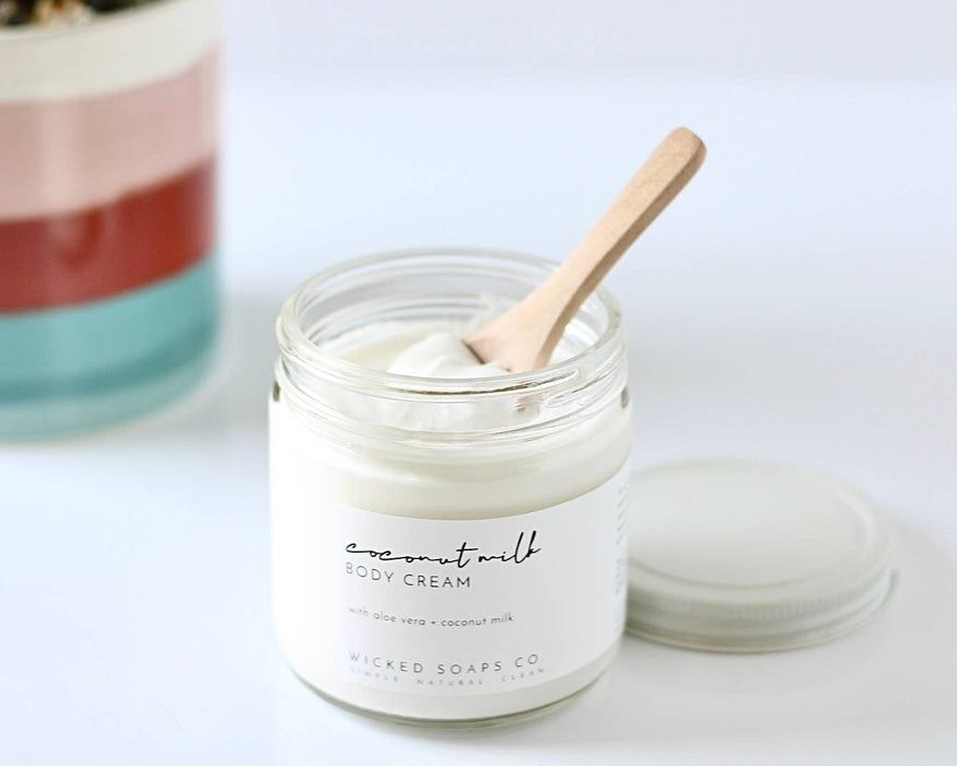 Coconut Milk Body Cream - Wicked Soaps Co.