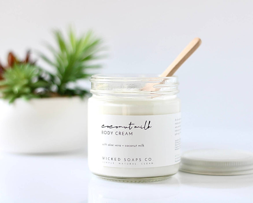 Coconut Milk Body Cream - Wicked Soaps Co.