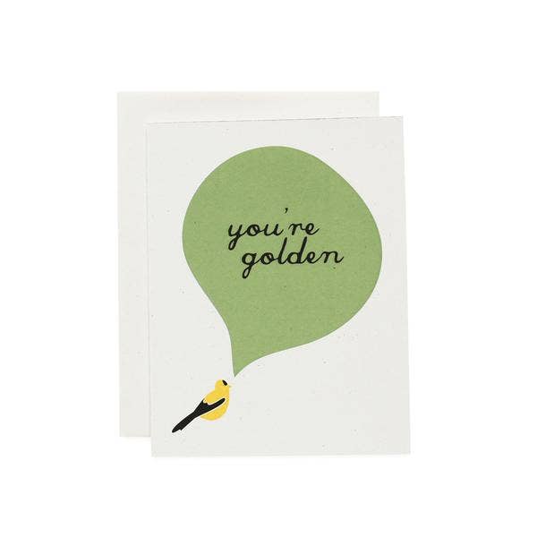 You're Golden Card : Finch - June and December