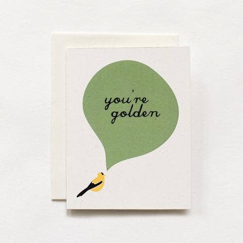 You're Golden Card : Finch - June and December