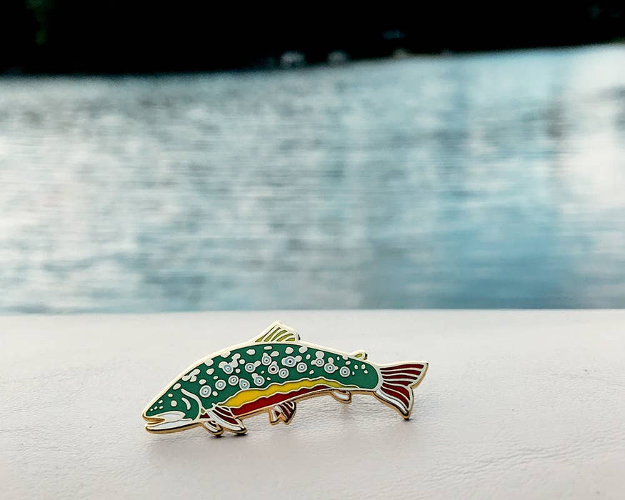 Brook Trout Enamel Pin