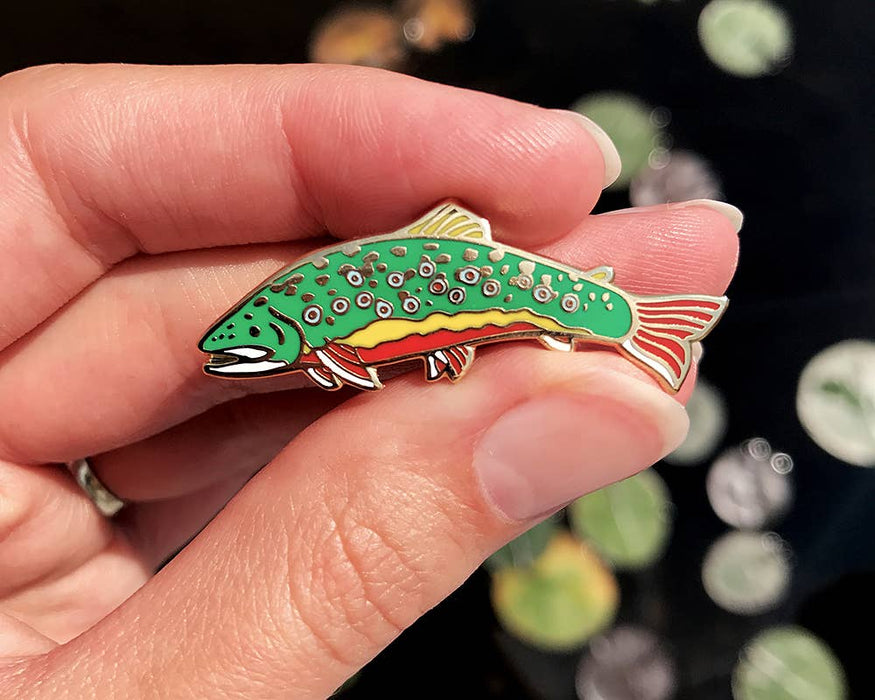 Brook Trout Enamel Pin