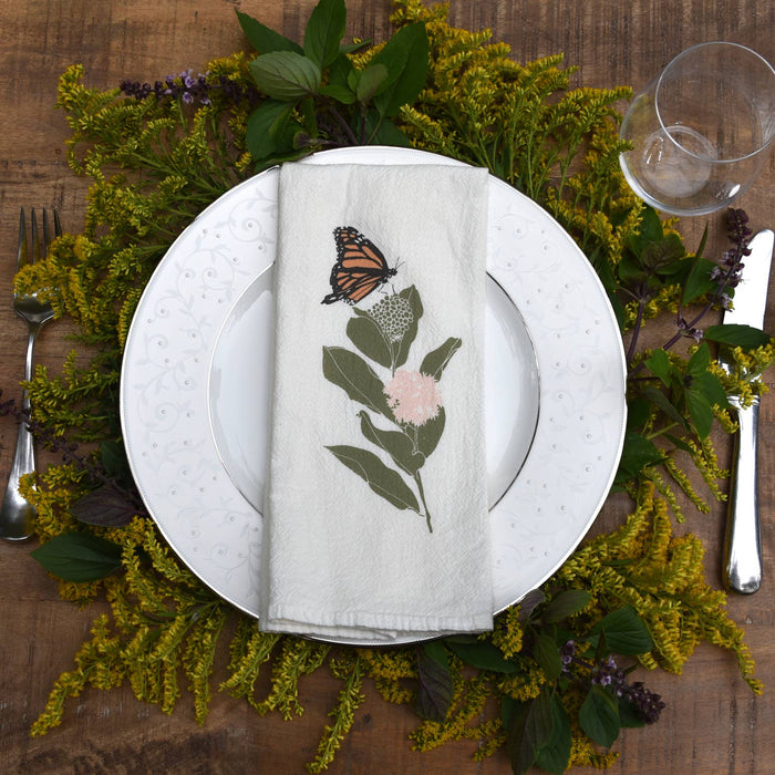 Swallowtails + Monarchs Napkins / Set of 4 - June and December