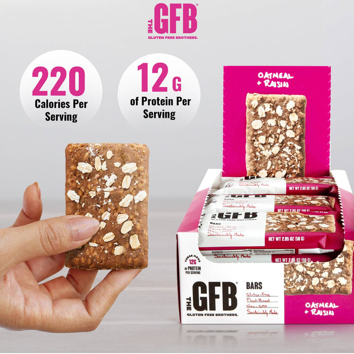 Oatmeal Raisin Protein Nutrition Snack Bar - GFB