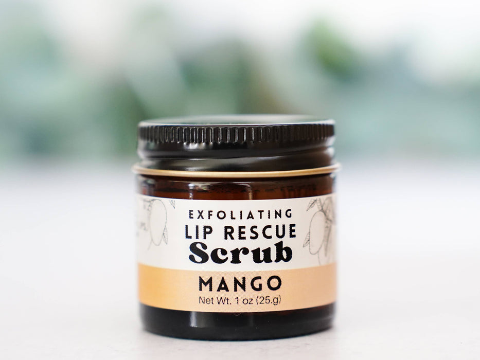 Mango Lip Rescue Sugar Scrub - Little Flower Soap Co.