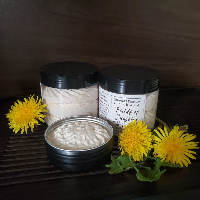 Fields Of Sunshine Herbal Body Butter - Emerald Essence Herbals
