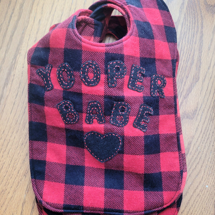 Buffalo Plaid UP Bib by Kaydee’s Keepers