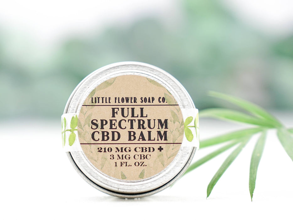 CBD Balm 1oz Tin - Little Flower Soap Co.