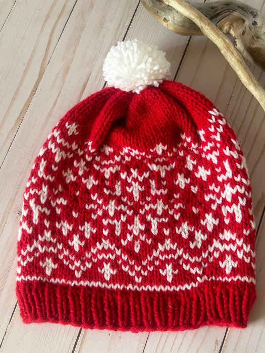 Snowflake Hat by Valerie Knits