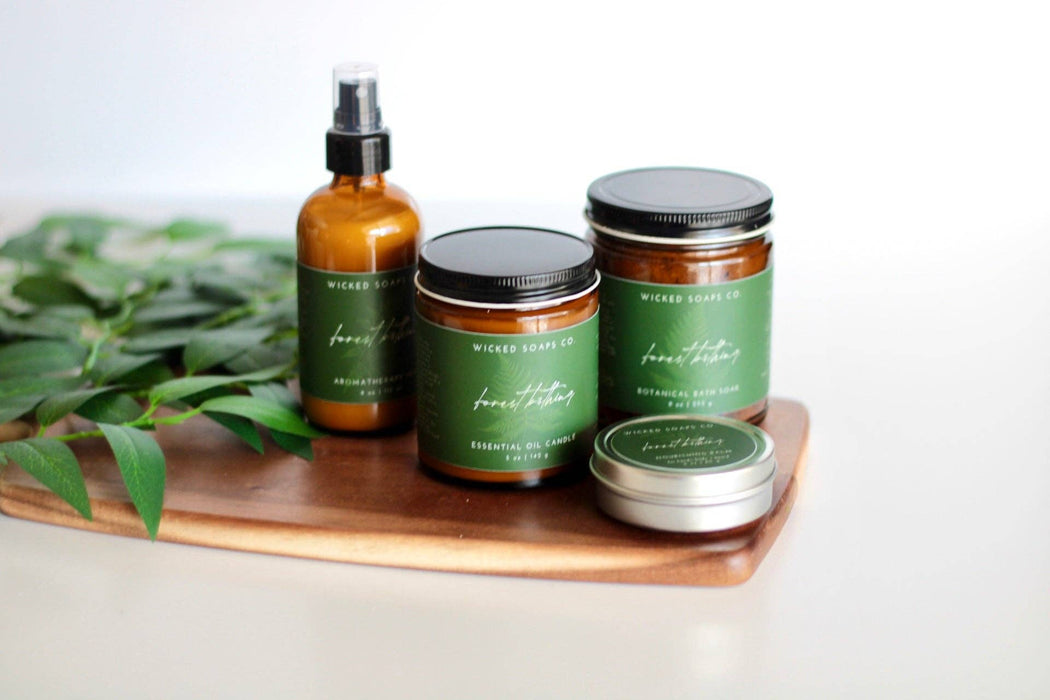 Forest Bathing Essential Oil Candle - Wicked Soaps Co.