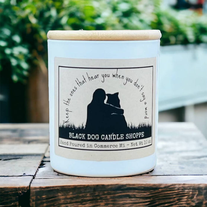 Best Friends Dog Candle - Black Dog Candle Shoppe