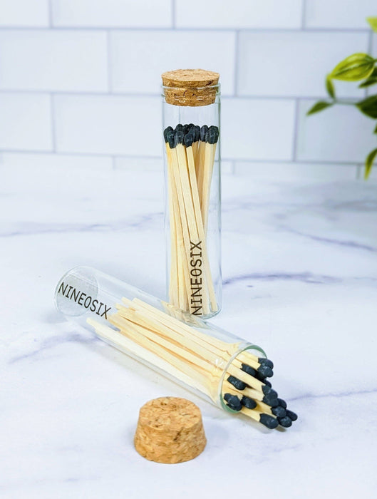 Matches in Glass Container - 906 & Co.