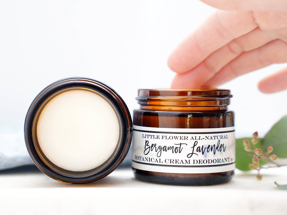 Bergamot Lavender Deodorant - Little Flower Soap Co.