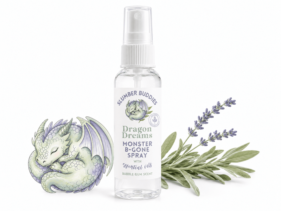 Dragon Dreams Monster Be Gone Spray - Kids Bedtime Spray - Little Flower Soap Company
