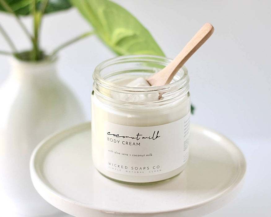 Coconut Milk Body Cream - Wicked Soaps Co.