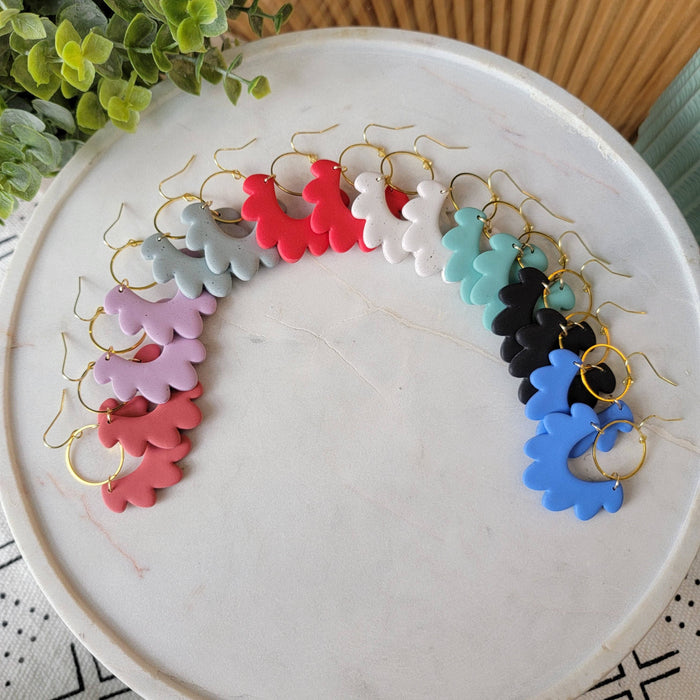 Kiki Earrings - Cayenne and Cake