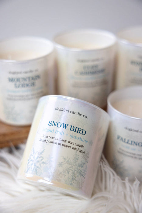 Snow Bird - island fruit + sunshine - Dogkind Candle Co.
