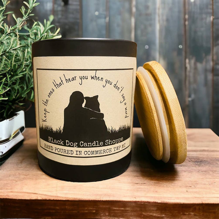 Best Friends Dog Candle - Black Dog Candle Shoppe