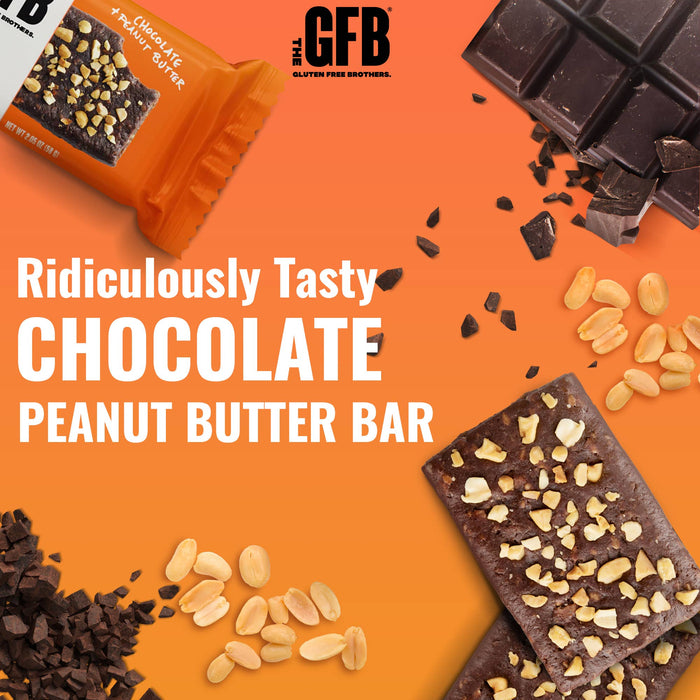 Chocolate Peanut Butter Protein Snack Bar - GFB