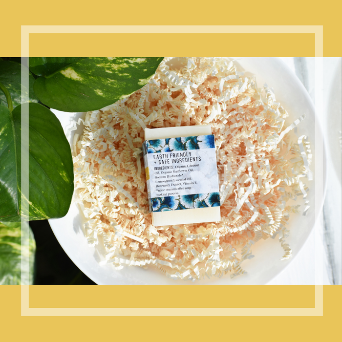 Solid Dish Soap: Lemongrass - Tiani Body Care