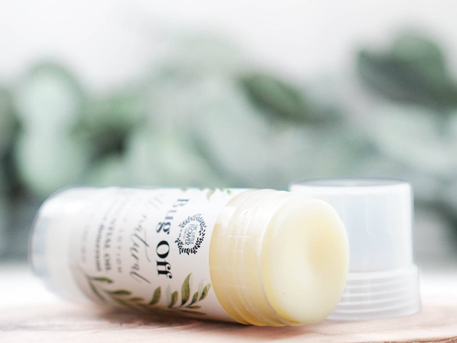 Bug Off Essential Oil Solid Lotion Twist Tube - Little Flower Soap Co.