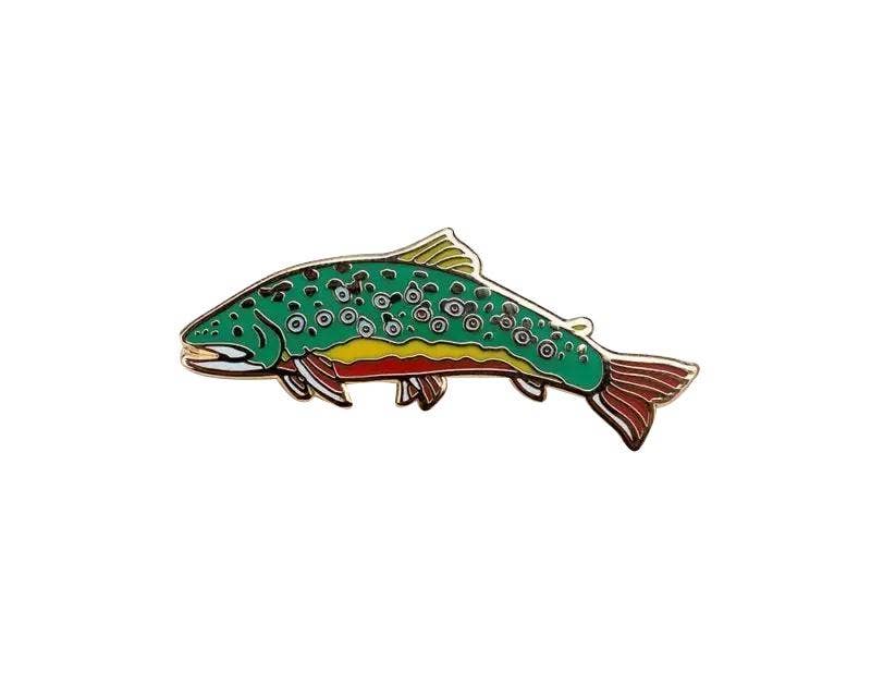 Brook Trout Enamel Pin