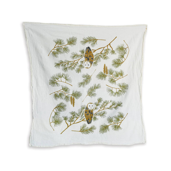 Night Owls Kitchen Tea Towel - June & December