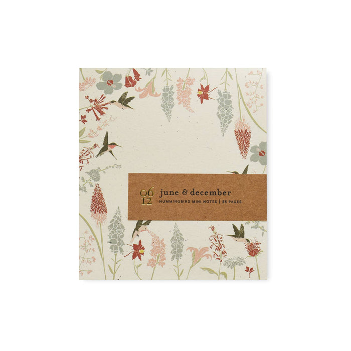 Hummingbird Mini Notes - June & December