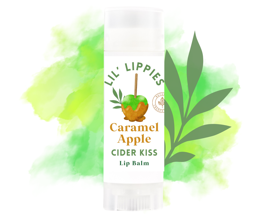 Caramel Apple Lip Balm Lil' Lippies Kids - Little Flower Soap Co.