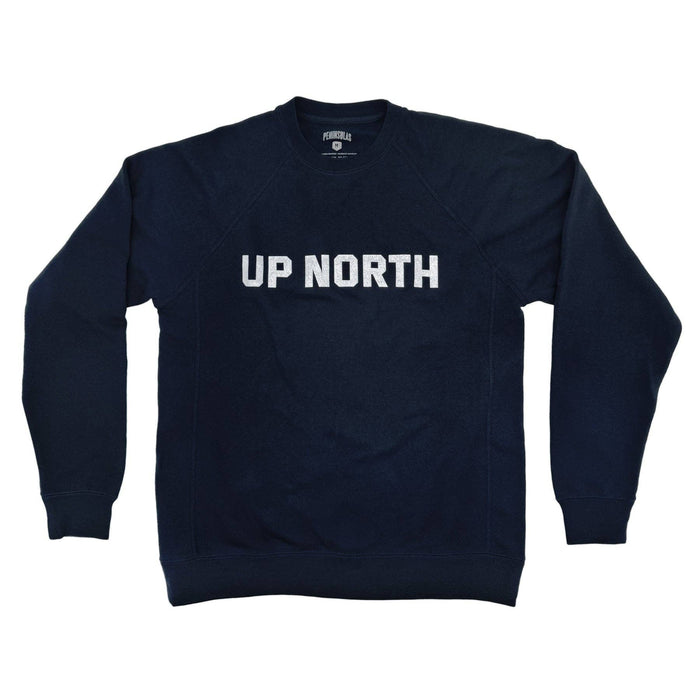 Up North Raglan Crewneck Sweatshirt - Peninsulas